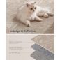 SONGMICS HOME Boho Stílusú Cappuccino Bézs Szőnyeg Csúszásgátló Réteggel
