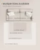 SONGMICS HOME Boho Stílusú Cappuccino Bézs Szőnyeg Csúszásgátló Réteggel