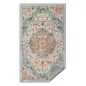   SONGMICS HOME Vintage Stílusú Türkiz Szőnyeg Csúszásmentes Alappal