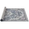 SONGMICS HOME Vintage Stílusú Szőnyeg Galambszürke 120 x 170 cm Csúszásmentes Mosható