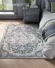 SONGMICS HOME Vintage Stílusú Szőnyeg Galambszürke 120 x 170 cm Csúszásmentes Mosható