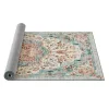 SONGMICS HOME Vintage Stílusú Szőnyeg Türkiz-Korall Mintázattal