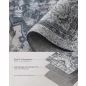   SONGMICS HOME Vintage Szőnyeg Galambszürke 160 x 230 cm Csúszásmentes