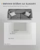 SONGMICS HOME Vintage Szőnyeg Galambszürke 160 x 230 cm Csúszásmentes