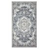 SONGMICS HOME Vintage Stílusú Szőnyeg Galambszürke Mosható Csúszásmentes 80 x 150 cm