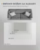 SONGMICS HOME Vintage Stílusú Szőnyeg Galambszürke Mosható Csúszásmentes 80 x 150 cm