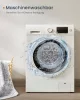 SONGMICS HOME Boho Kerek Szőnyeg Galambszürke Mandala Mintával