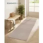   SONGMICS HOME Műjuta Szőnyeg Csúszásmentes Tevebarna 80 x 200 cm