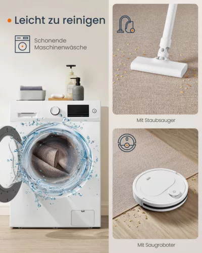 SONGMICS HOME Juta Hatású Szőnyeg Tevebarna