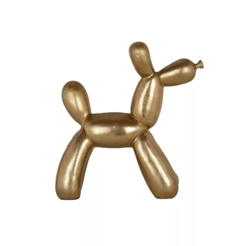 Richmond Interiors Balloon Dog Arany Műgyanta Szobor