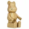 Richmond Sitting Bear Arany Gyanta Dekoráció