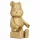 Richmond Sitting Bear Arany Gyanta Dekoráció