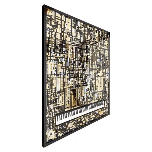 RICHMOND festmény PIANO WIBI 188x158cm (beépített hangszer)