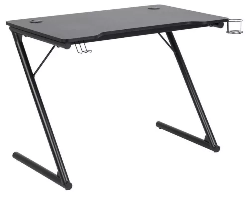 Actona Trooper Gamer MDF Íróasztal Fekete