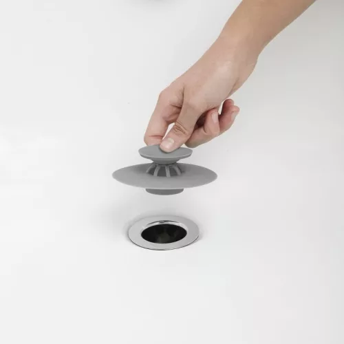 Umbra Flex Szürke Szilikon Fürdőkád Dugó