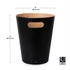 Umbra Woodrow Fa Szemetes Fekete