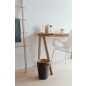 Umbra Woodrow Fa Szemetes Antracit