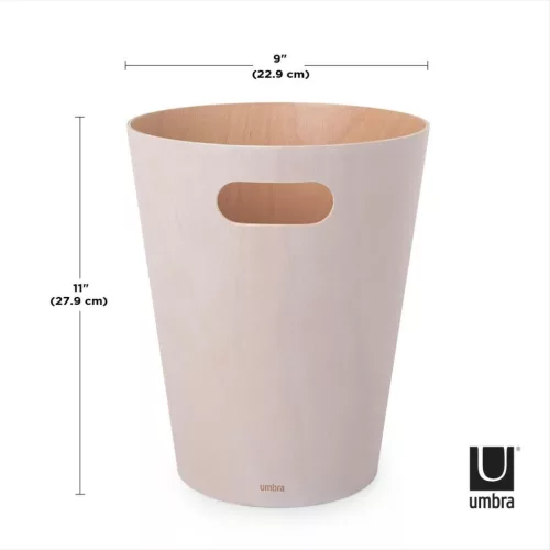 Umbra Woodrow Fa Szemetes Fehér