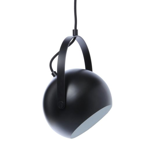 Frandsen Ball Fogantyús Matt Fekete Függőlámpa