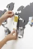 Umbra Mappit Titán Mágneses Világtérkép Fali Dekoráció