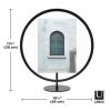 Umbra Infinity Kör Alakú Fekete Képkeret