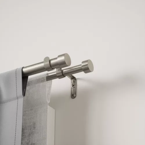 Umbra Cappa Dupla Függönykarnis Ezüst 305-457 cm