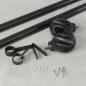 UMBRA egyszemélyes függönyrúd HELIX 107 - 305 cm fekete