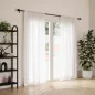 UMBRA egyszemélyes függönyrúd HELIX 107 - 305 cm fekete