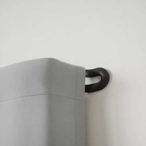 Umbra Midnight Matt Fekete Fényzáró Függönykarnis 305 cm