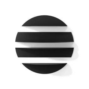 Umbra Solis Fém Fali Polcrendszer Fekete
