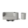 Umbra Stream USB Vízszökőkút Növénytartóval Szürke