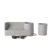 Umbra Stream USB Vízszökőkút Növénytartóval Szürke