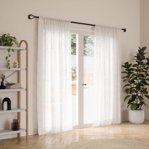 Umbra Loop Teleszkópos Függönykarnis Matt Fekete 107-305 cm