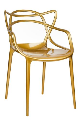 King Home LUXO ABS Arany Dizájner Szék