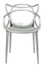 King Home LUXO ABS Ezüst Designer Szék