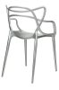 King Home LUXO ABS Ezüst Designer Szék