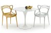 King Home LUXO ABS Ezüst Designer Szék