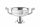 Invicta Interior Champagne Alumínium Pezsgőhűtő 65 cm Ezüst