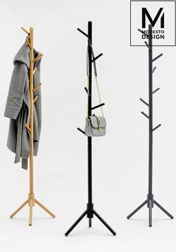 Modesto Design Stick Természetes Bükkfa Álló Fogas