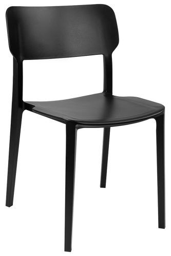 King Home Agat Premium Polipropilén Szék Fekete
