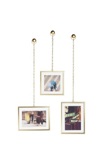 Umbra Fotochain Arany Láncos Képkeret Szett