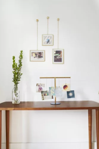 Umbra Fotochain Arany Láncos Képkeret Szett