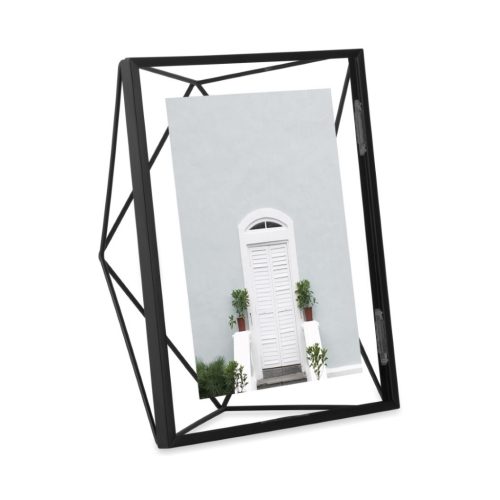 Umbra Prisma Geometrikus Fekete Üveg Képkeret 13x18 cm