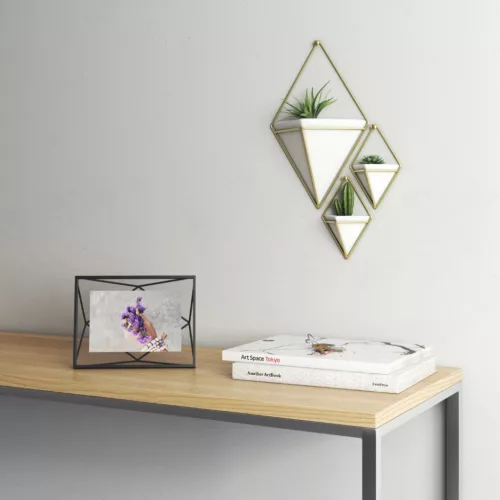 Umbra Prisma Geometrikus Fekete Képkeret 10x15 cm