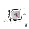 Umbra Prisma Geometrikus Fekete Képkeret 10x15 cm
