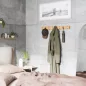   Umbra Flip 8 Természetes Fa Falra Szerelhető Összecsukható Fogas