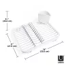 Umbra Sinkin Kompakt Edényszárító Fehér-Nikkel