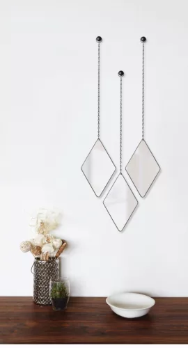 UMBRA tükrök DIMA DIAMOND fekete