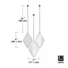 UMBRA tükrök DIMA DIAMOND fekete