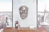INVICTA Interior Skull Alumínium Fali Dekoráció Ezüst